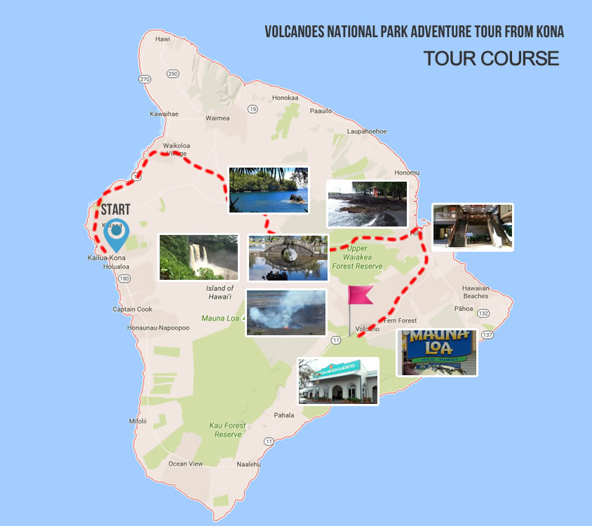 kona volcano national park tours